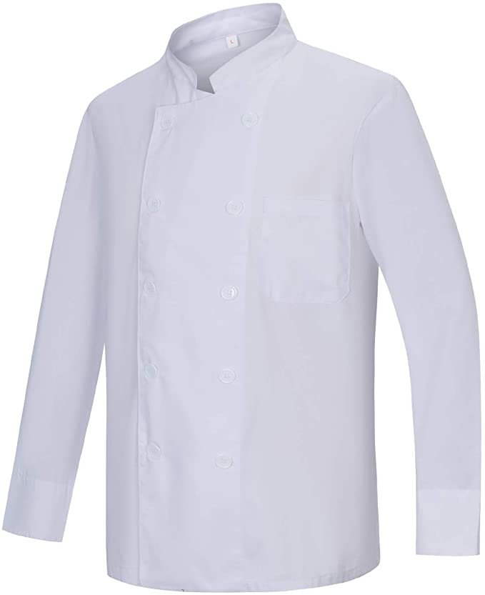 CHAQUETA LM DOBLE BOTON BLANCA