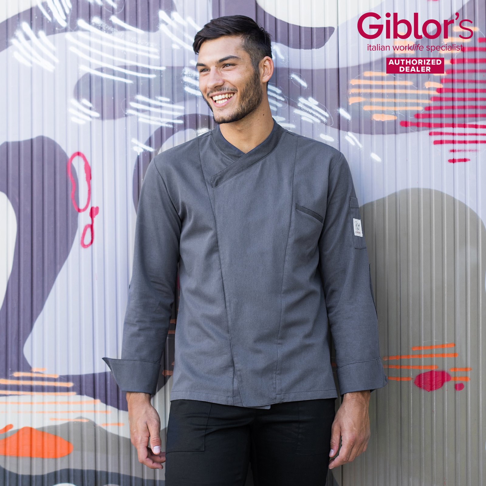 CHAQUETA PERSEO GRIS GIBLOR'S - Imagen 2