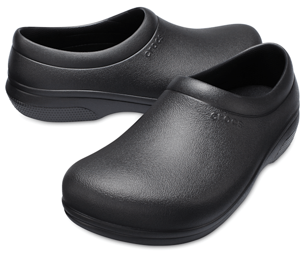 ZUECO CROCS ON THE CLOCK WORK SLIP ON - Imagen 2