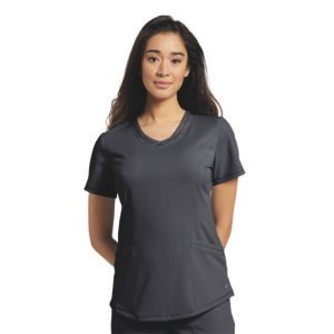 TOP MARVELLA 782 CUELLO V GRIS WHITE CROSS