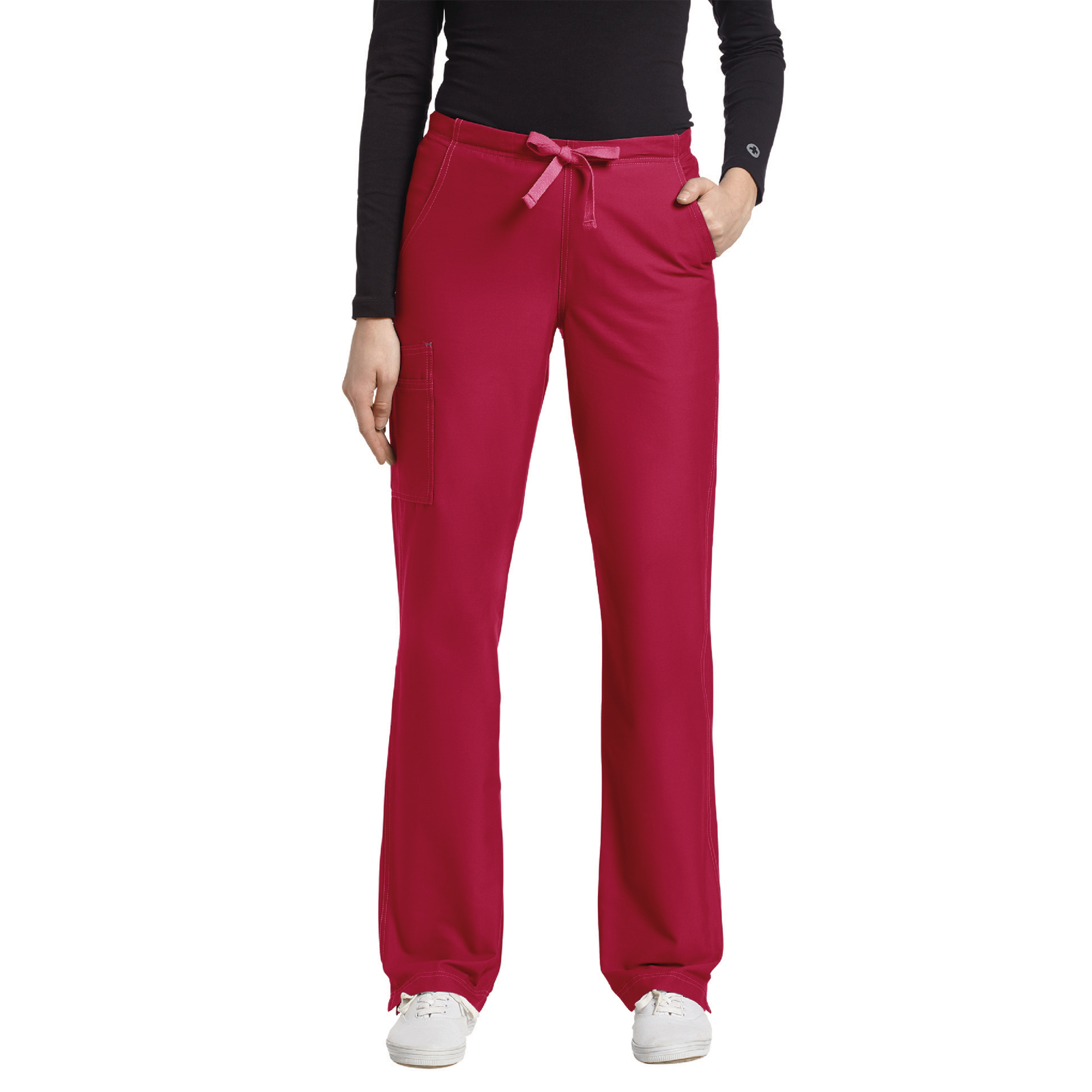 PANTALON ALLURE 310 ROJO HERITAGE WHITE CROSS