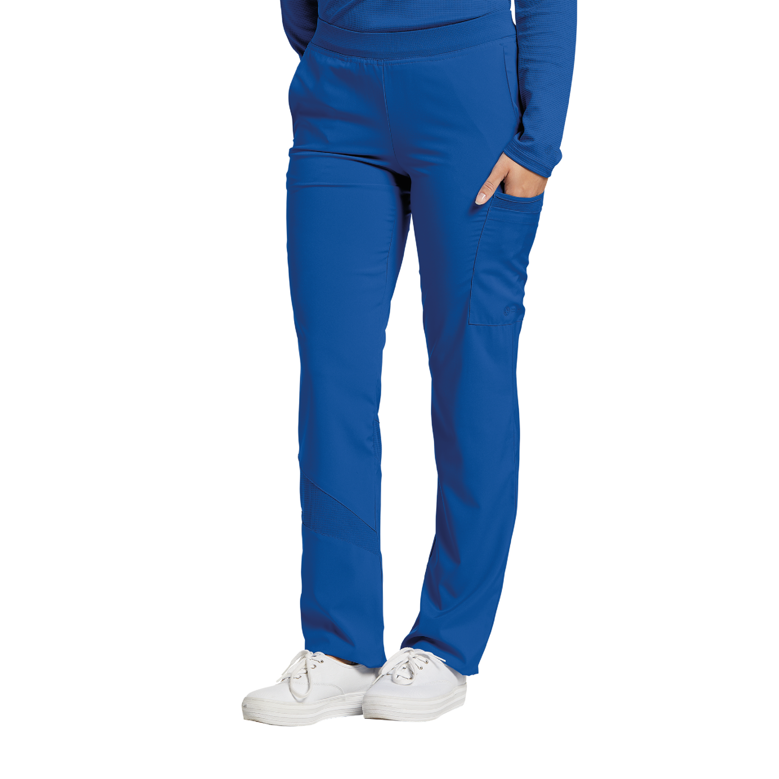 PANTALÓN FIT 328 AZUL ROYAL WHITE CROSS - Imagen 2