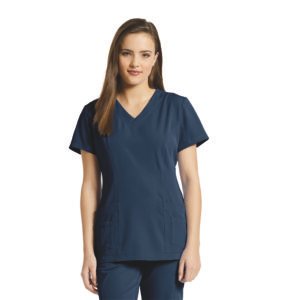 TOP MARVELLA 659 AZUL MARINO WHITE CROSS