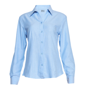 BLUSA OXFORD AZUL CIELO M/L