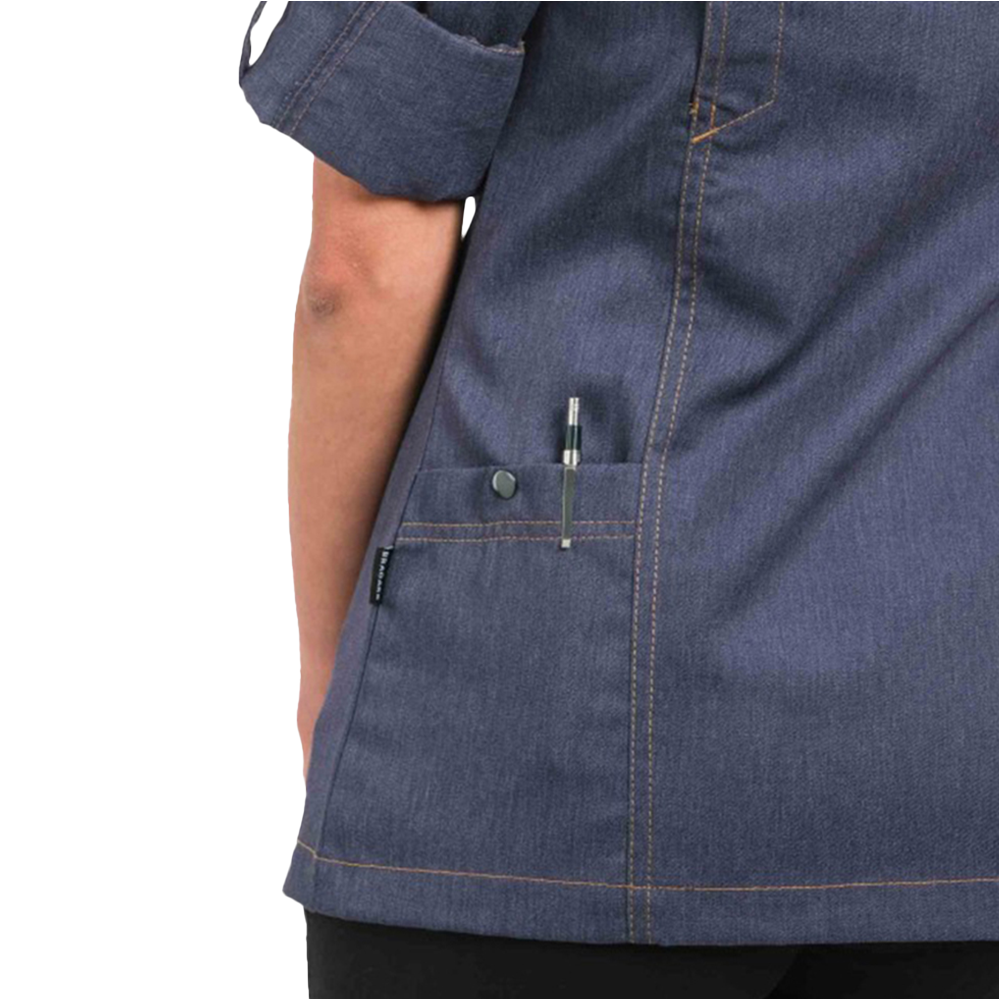 CHAQUETA BELLA BLEU MUJER - Imagen 7