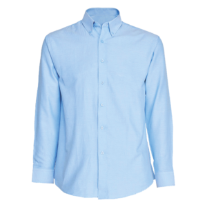 CAMISA OXFORD CELESTE M/L
