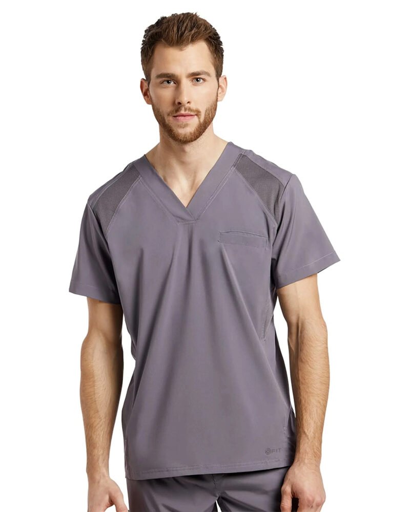TOP FIT 2266 HOMBRE GRIS OSCURO WHITE CROSS