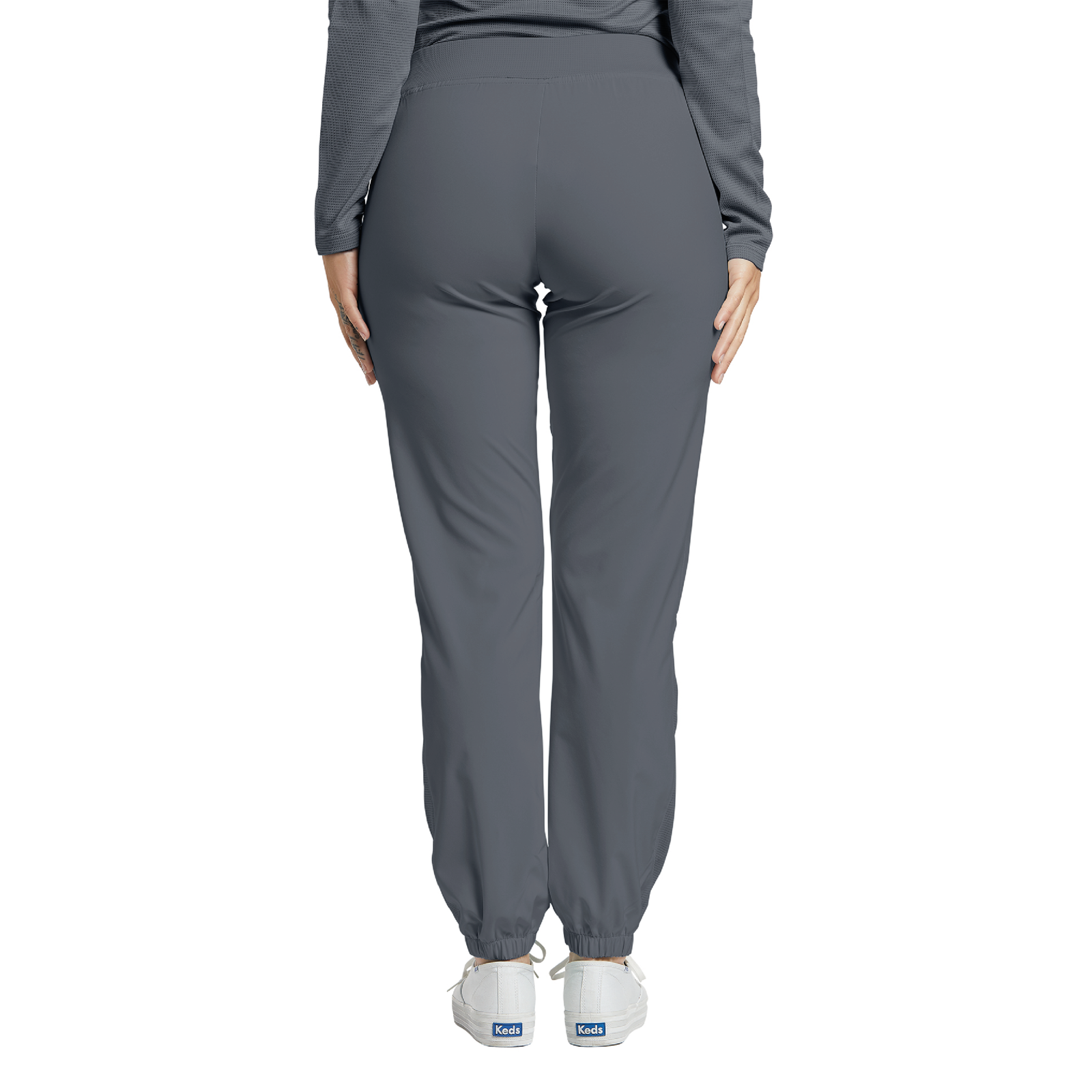 PANTALON FIT 399 GRIS OSCURO WHITE CROSS
