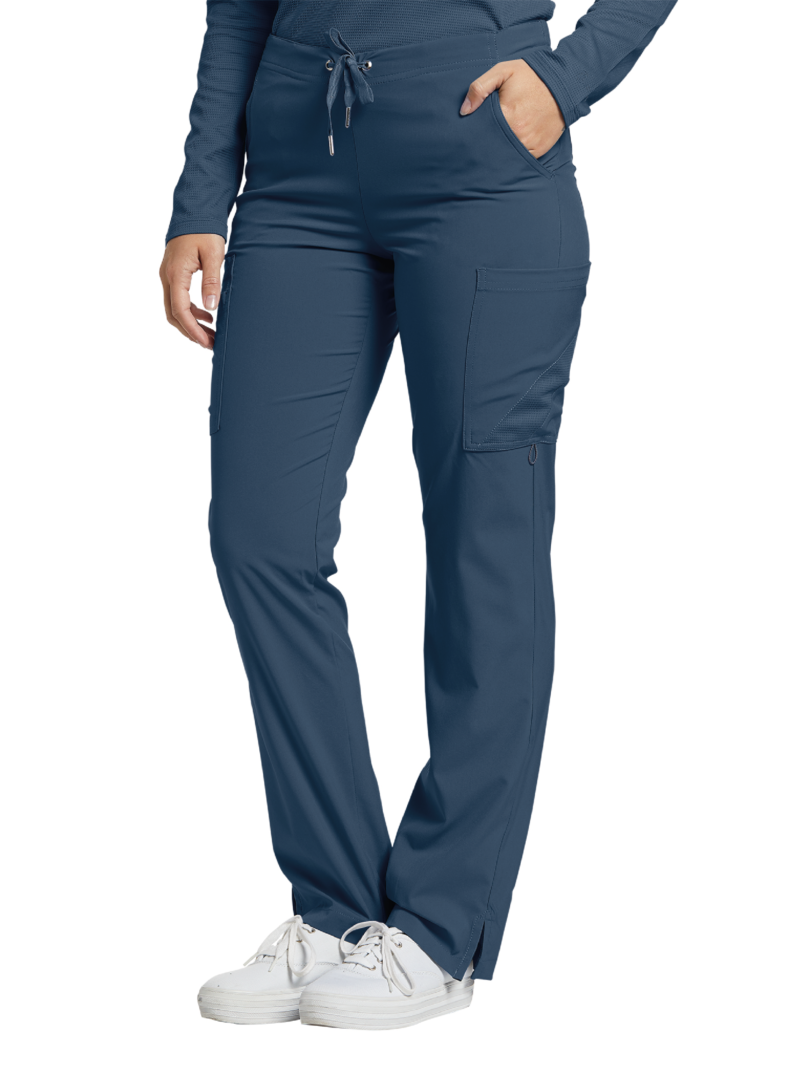 PANTALON FIT 397 AZUL MARINO WHITE CROSS
