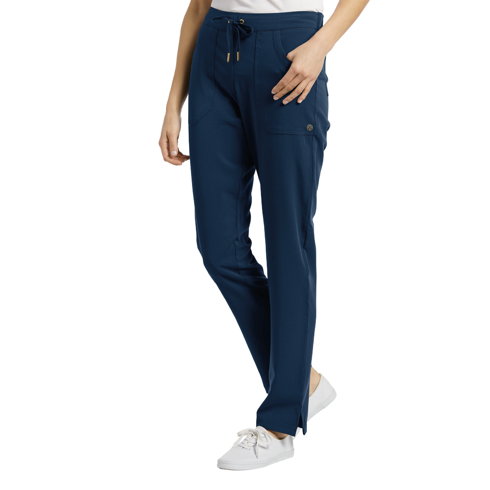 PANTALON 384 MARVELLA AZUL MARINO WHITE CROSS