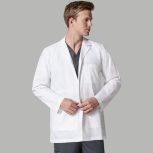 DELANTAL MEDICO 7102 HOMBRE BLANCO