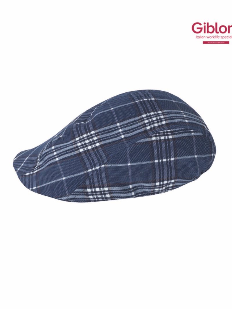 GORRO COPPOLA PRINCIPE DE GALES AZUL GIBLOR'S