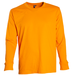 POLERA POLO HOMBRE NARANJA M/L