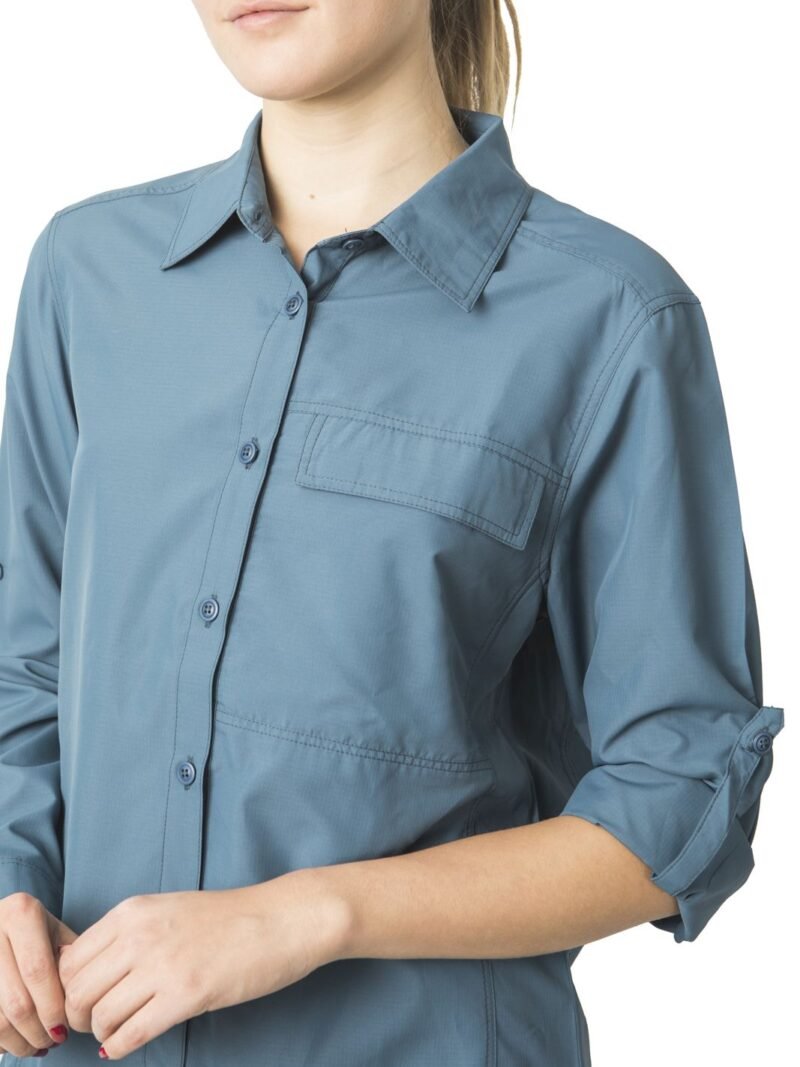 BLUSA OUTDOOR M/L AJUSTABLE AZUL