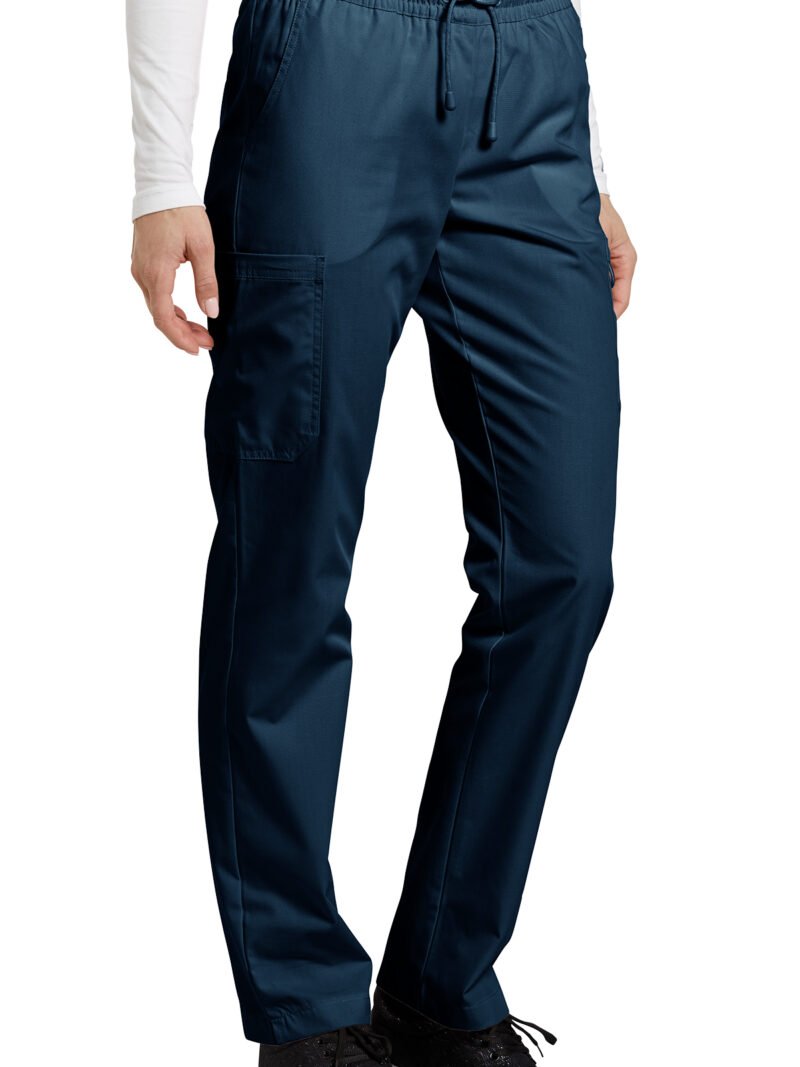 PANTALON SCRUBS 304 MUJER AZUL MARINO WHITE CROSS