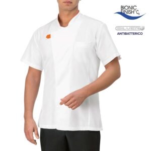 CHAQUETA GIORGO BLANCA M/C GIBLOR´S