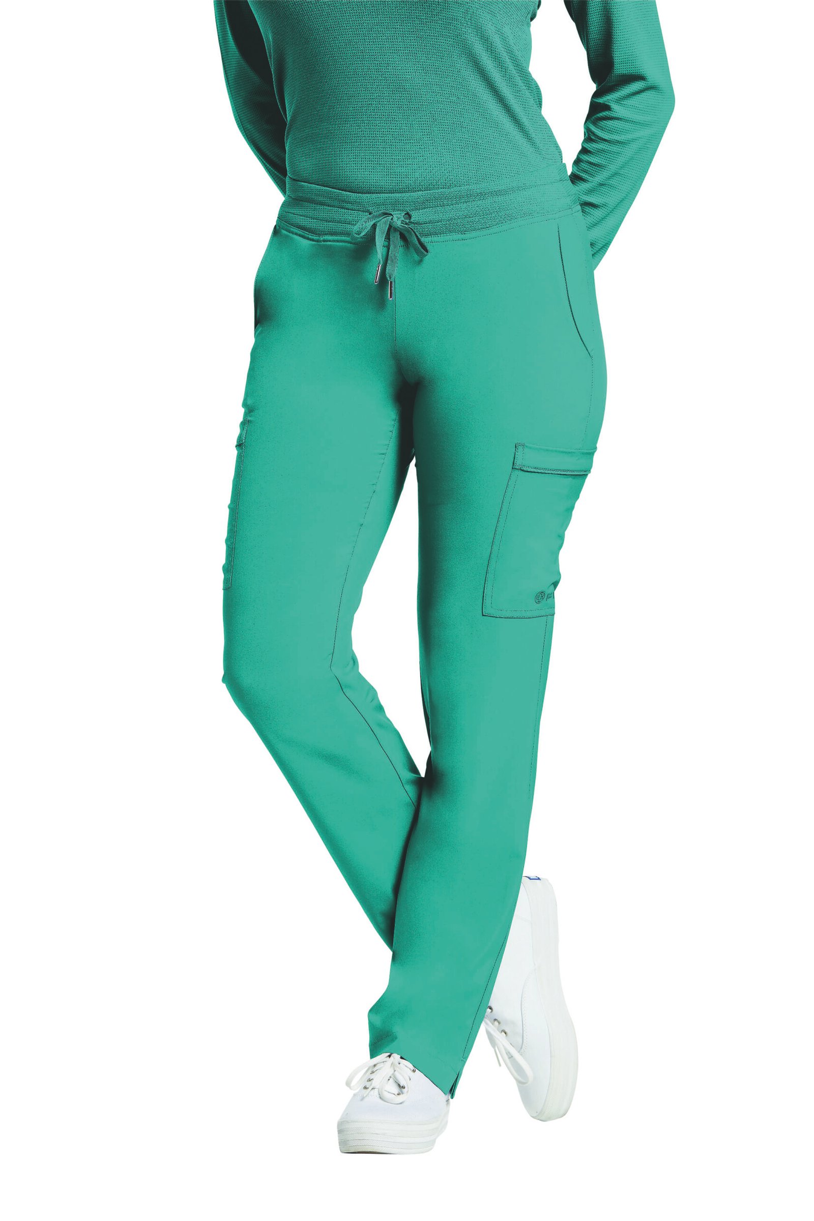 PANTALON FIT 373 REAL TEAL WHITE CROSS