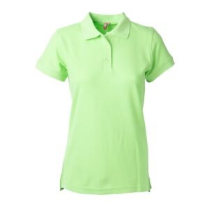 POLERA PIQUÉ MUJER VERDE LIMÓN M/C