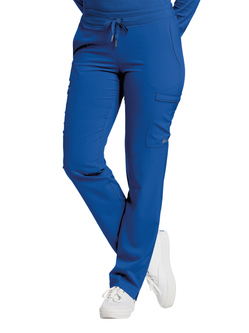PANTALON FIT 373 AZUL ROYAL WHITE CROSS