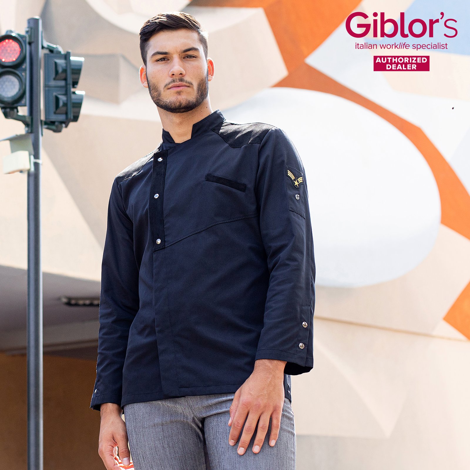 CHAQUETA GOOSE NEGRA GIBLOR'S