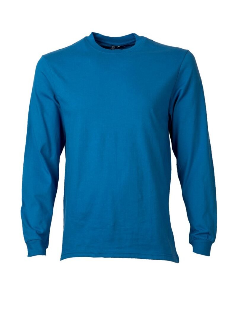 POLERA POLO HOMBRE AZUL REY M/L