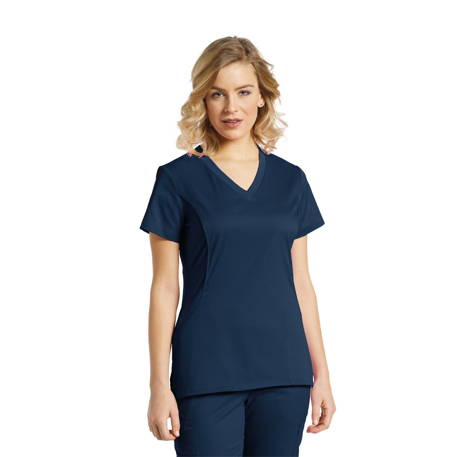 TOP ALLURE 722 AZUL MARINO WHITE CROSS - Imagen 3