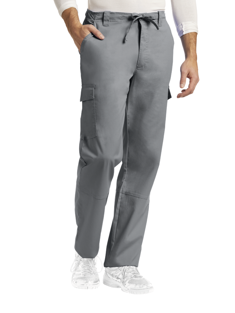 PANTALON SCRUBS 228 HOMBRE GRIS