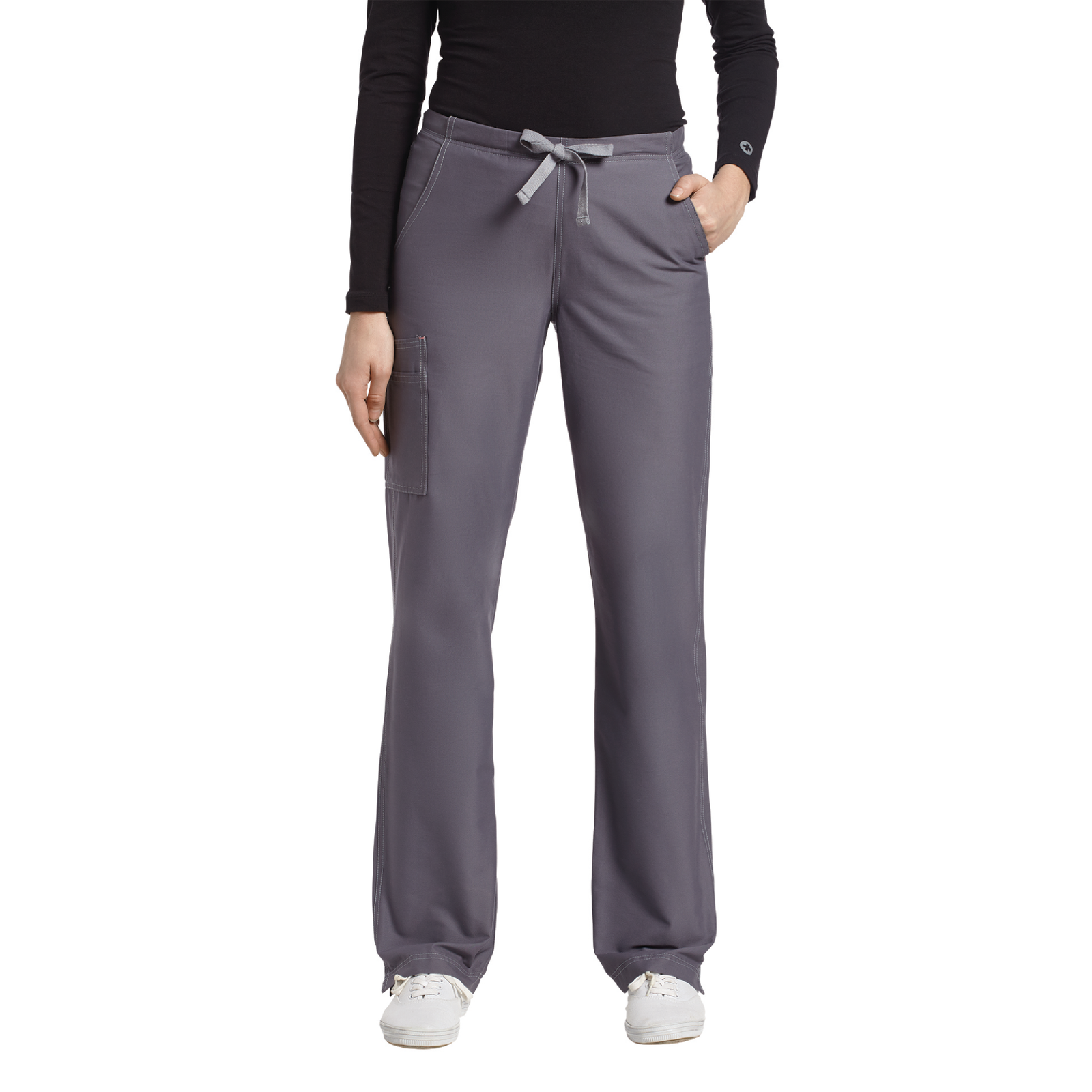 PANTALON ALLURE 310 PEWTER WHITE CROSS - Imagen 2