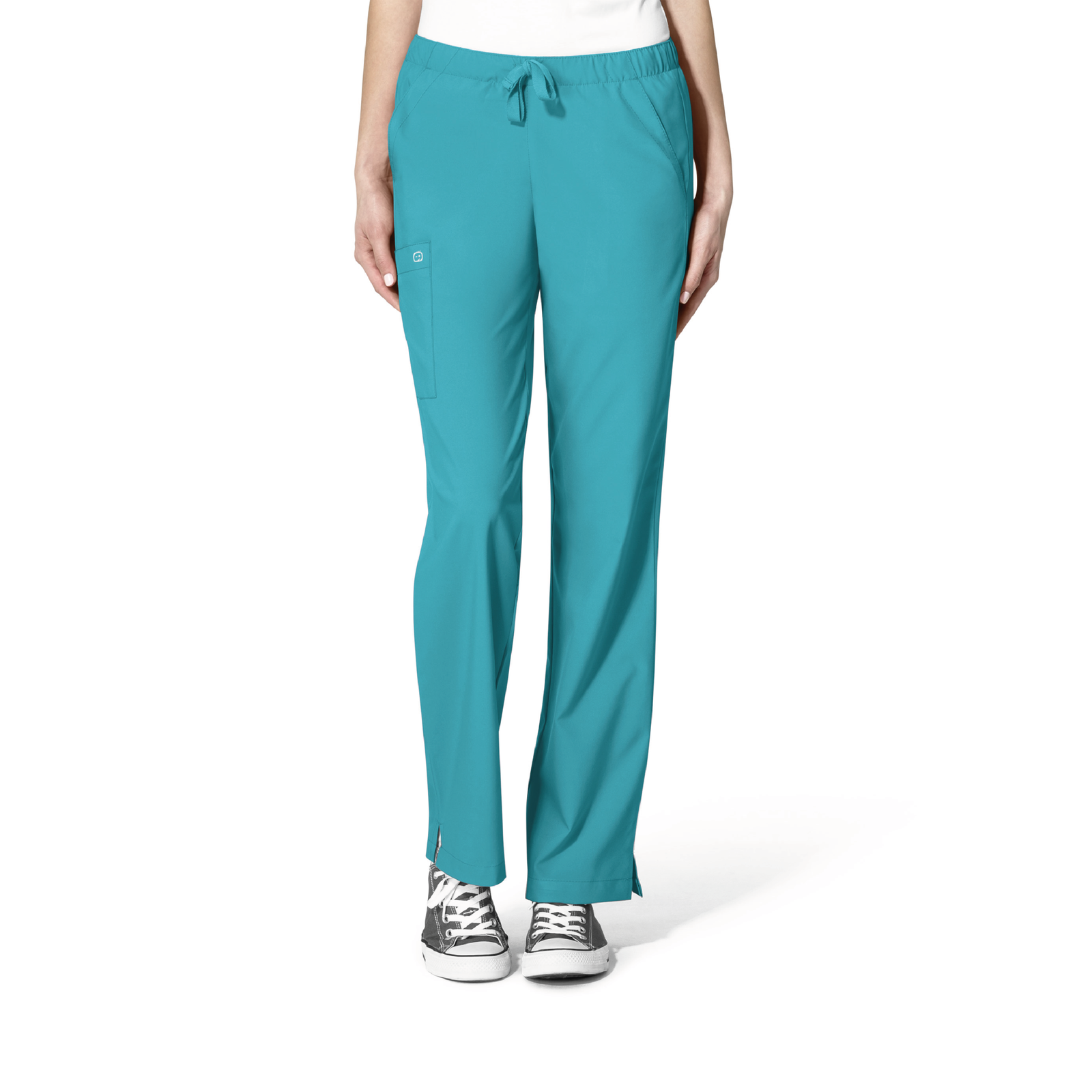 PANTALON WONDER CARGO 5255 MUJER TEAL - Imagen 2