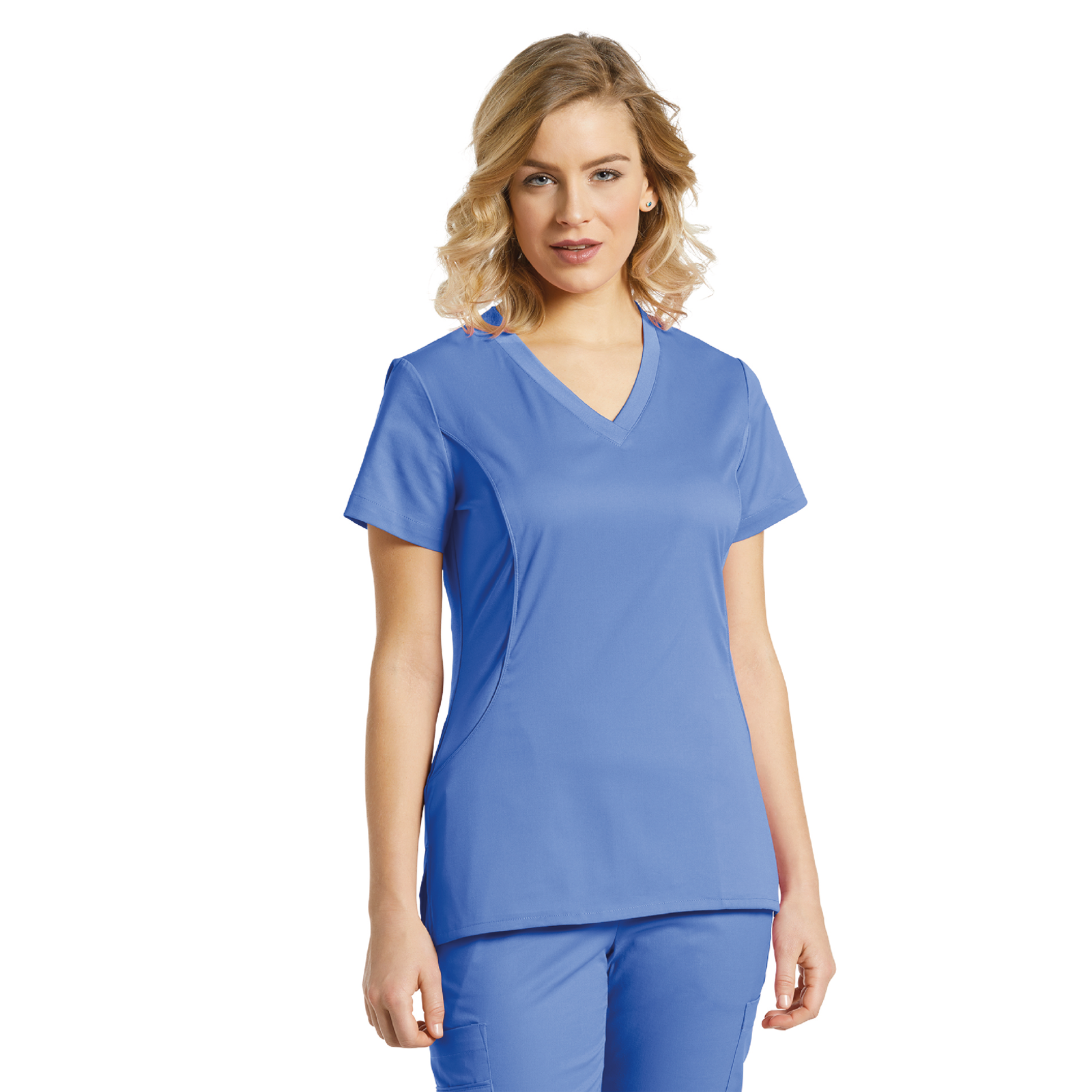 TOP ALLURE 722 AZUL CLARO WHITE CROSS - Imagen 2
