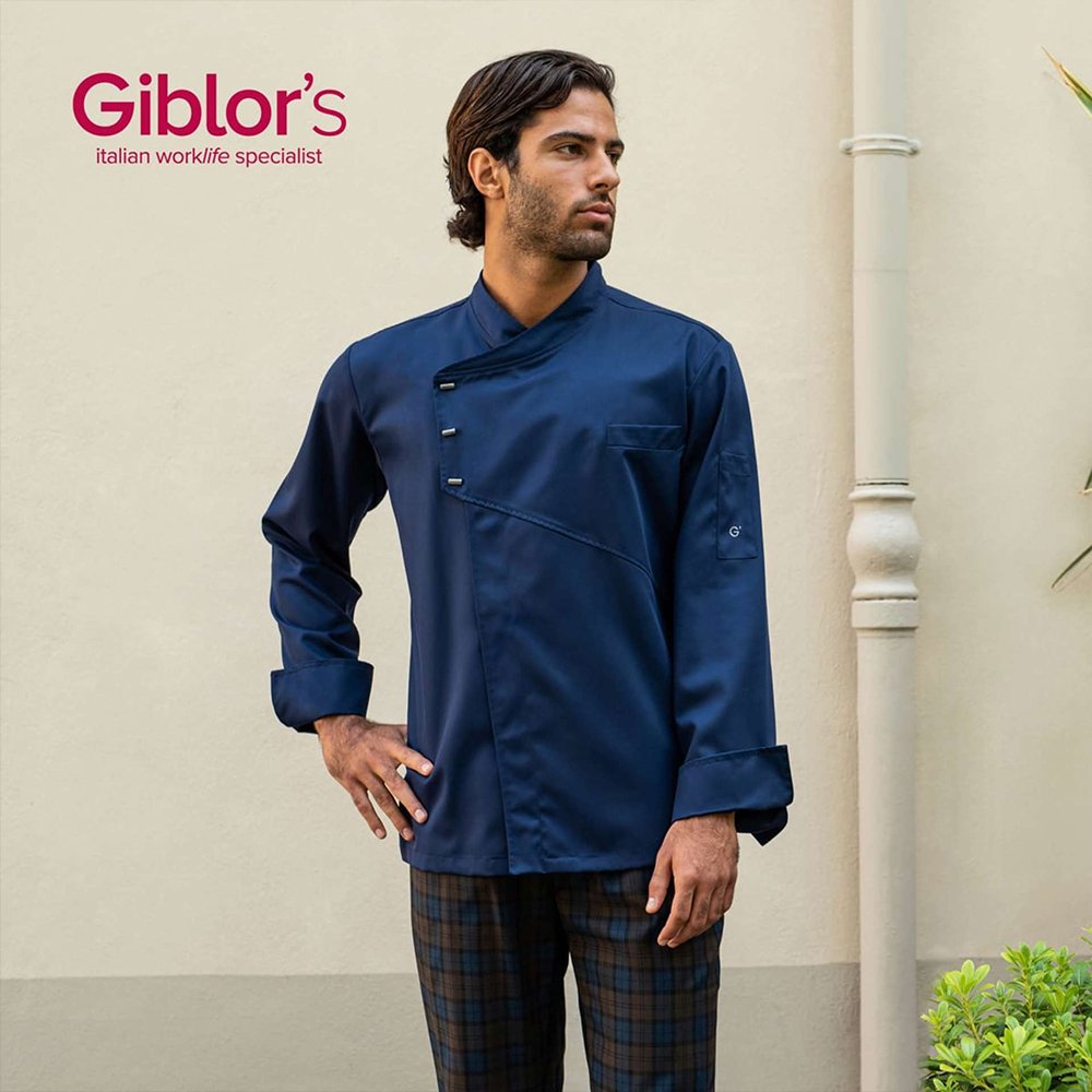 CHAQUETA EMANUEL AZUL GIBLOR'S - Imagen 2