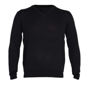 SWEATER NEGRO M/L CUELLO V