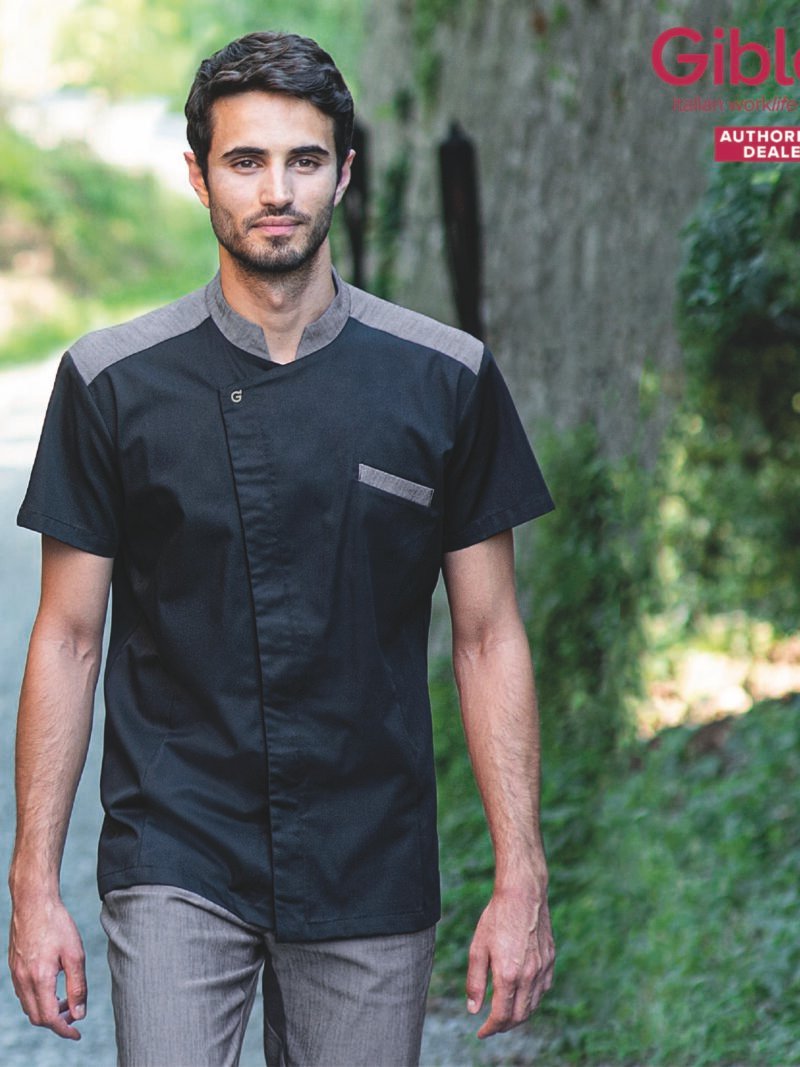 CHAQUETA ENEA NEGRA M/C GIBLOR'S