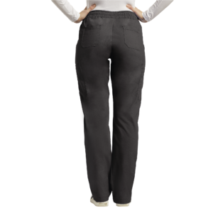 PANTALON SCRUBS 304 MUJER NEGRO WHITE CROSS