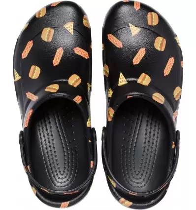 BISTRO GRAPHIC CLOG MBLK/BLK - Imagen 2