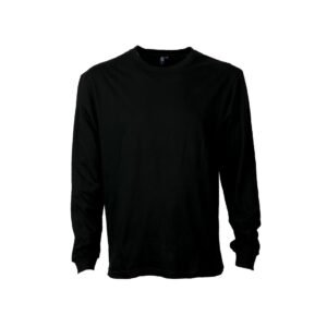 POLERA POLO HOMBRE NEGRA M/L