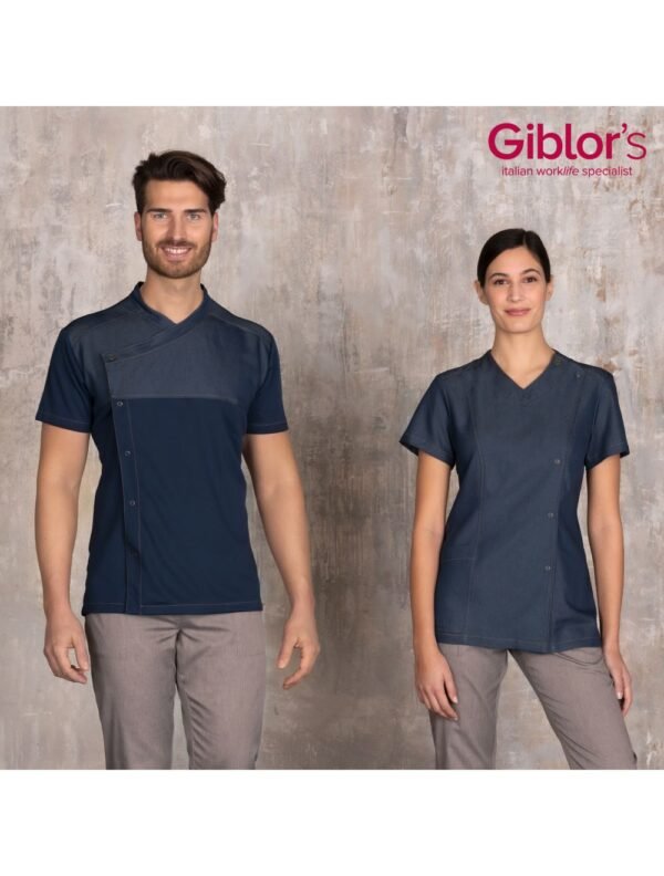 CHAQUETA ALINA AZUL M/C GIBLOR'S - Imagen 3