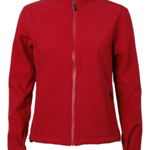SOFTSHELL MUJER ROJO M/L
