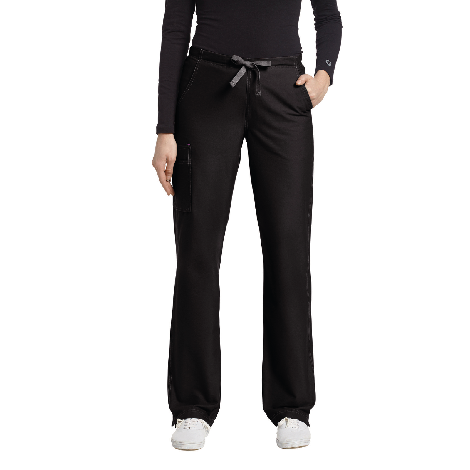 PANTALON ALLURE 310 NEGRO WHITE CROSS