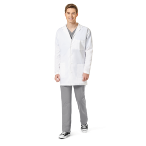 DELANTAL MEDICO 703 HOMBRE BLANCO
