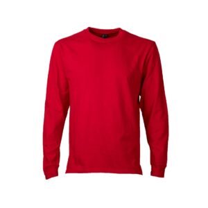 POLERA POLO HOMBRE ROJA M/L