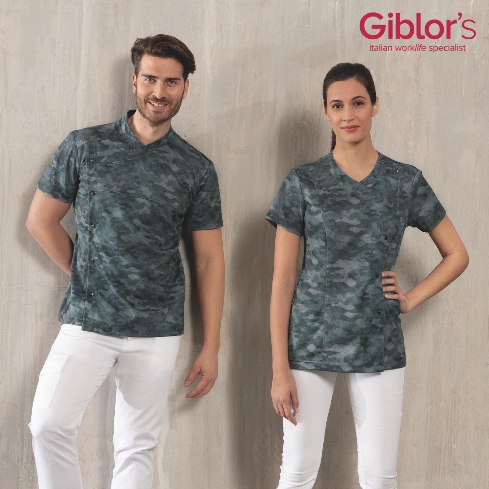 CHAQUETA ALINA CAMUFLAJEADA MUJER M/C GIBLOR'S