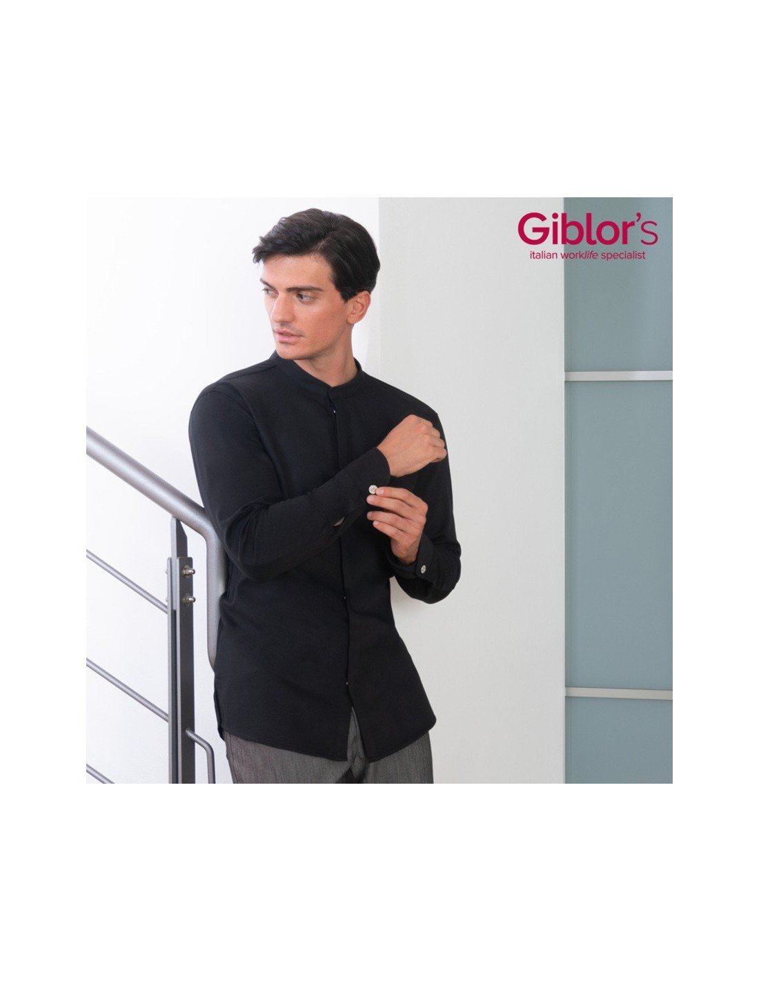 CHAQUETA ROGER GIBLOR'S NEGRA - Imagen 3
